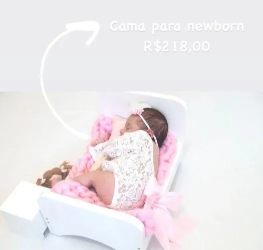 Cama para newborn - R$218,00