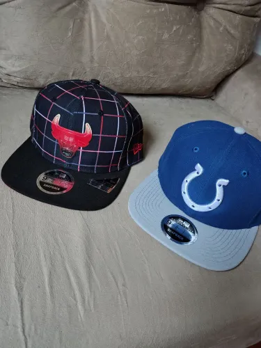 Bonés New Era Chicago Bulls e Indianapolis Colts