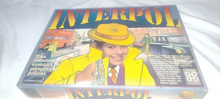 Antigo jogo Interpol completo + viseira