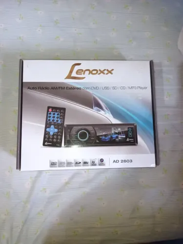 Som automotivo Lenoxx AD 2603 com DVD, USB, SD, CD e MP3 Player