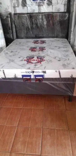 Cama box casal nova