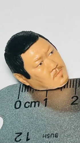 Marvel Legends Cabeça Asiático Head p/ custom Wong ideal p/ bonecos customização