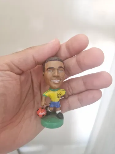 Mini Craque Romário Boneco Relíquia Coca 