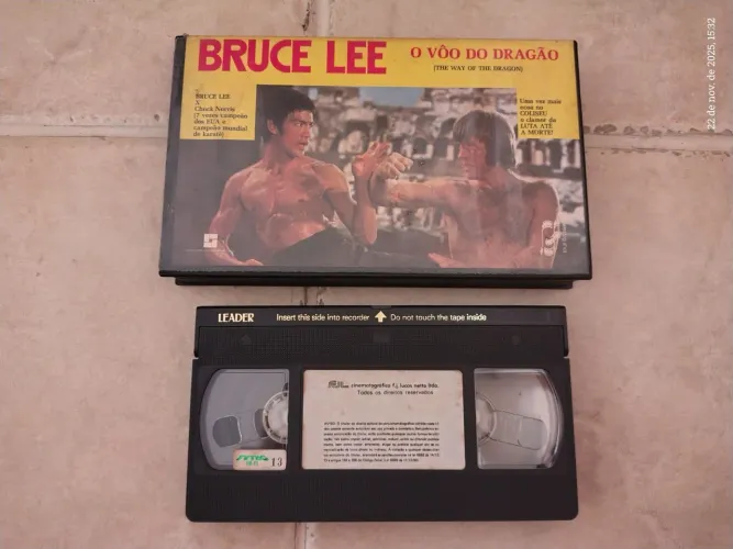 VHS Bruce Lee - O vôo do Dragão 