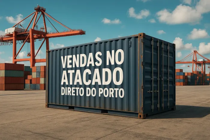 Container vendas no atacado direto do Porto, faça sua cotação 