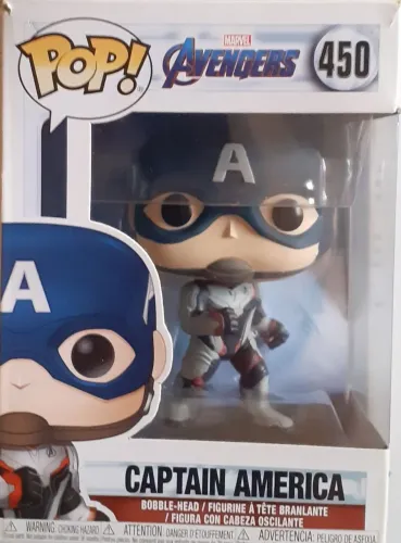 Funko Pop Original Capitão América Ultimato 450