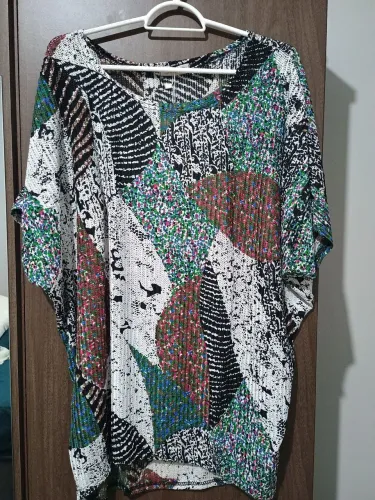 Blusa estilosa plus size