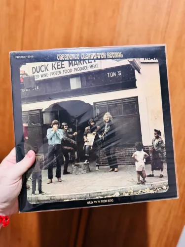 Disco de vinil LP Creedence Willy And The Poor Boys (NOVO deslacrado, europeu)