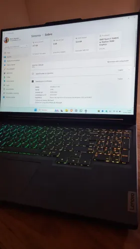 Legion Slim 5 Gen8 RTX 4060 8GB | Ryzen 5 7640HS | 32GB DDR5 | 144Hz