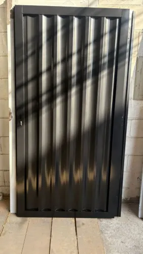 Portão social búzios branco preto ou zarcão 