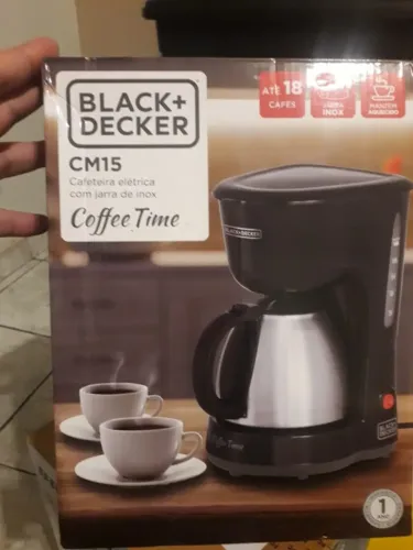 Cafeteira Black+Decker CM15 (sem uso)