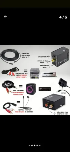 Conversor Digital para Analógico kit completo