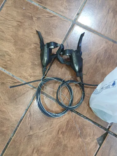 Manete hidráulica conjulgada shimano completa 