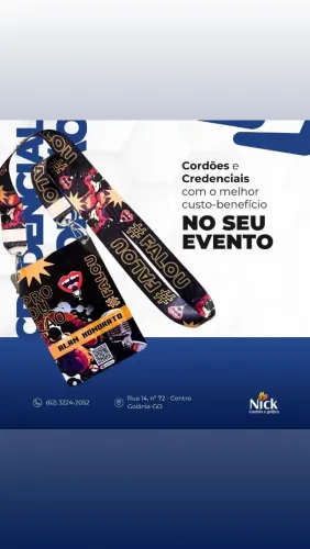 Crachás e credenciais