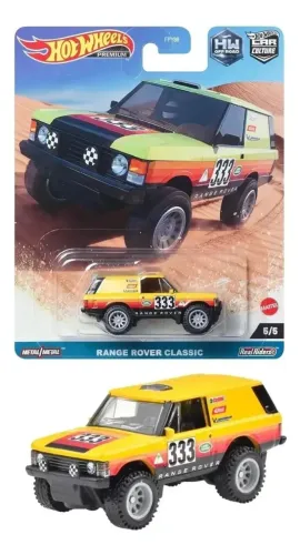 Miniatura de carro para colecionador- Hot Wheels - RANGE ROVER CLASSIC
