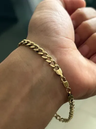 Pulseira 15g maciço Usada de Ouro 18k