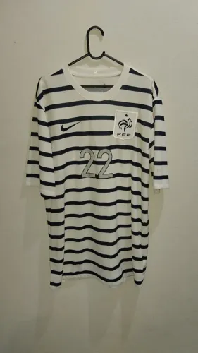 Camisa Seleção França Raríssima 2011 away Ribéry , Mbape, Zidane