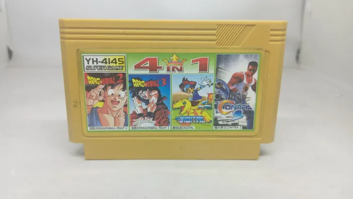 Cartucho de Jogo 4 em 1 para Nintendinho