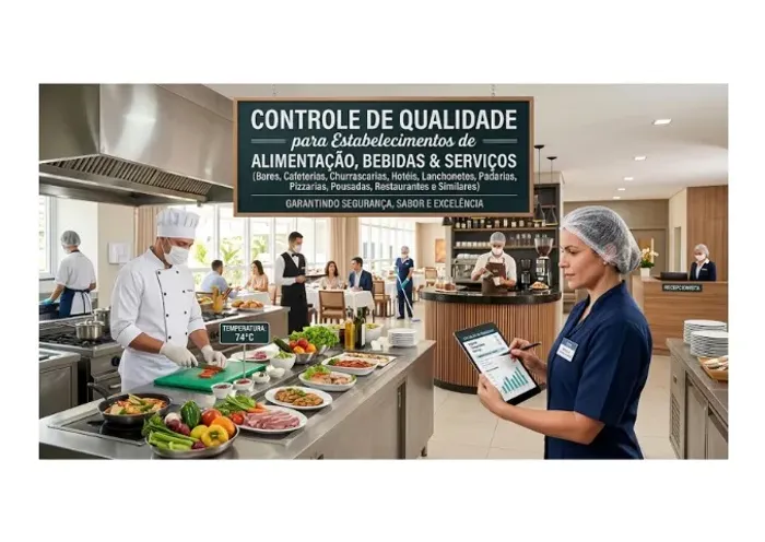 CONTROLE DE QUALIDADE - ALIMENTAÇÃO E BEBIDAS.