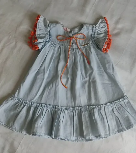 Vestido Luna Valentinna Bebê tamanho G - semi novo 