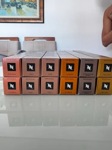 Cápsulas Nespresso - caixa fechada