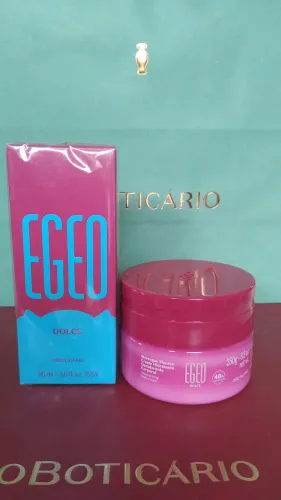 Kit Egeo feminino fragrância doce