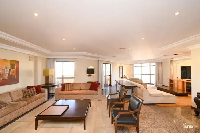 Apartamento mobiliado com 342 metros quadrados com 4 quartos em Setor Bueno - Goiânia - GO