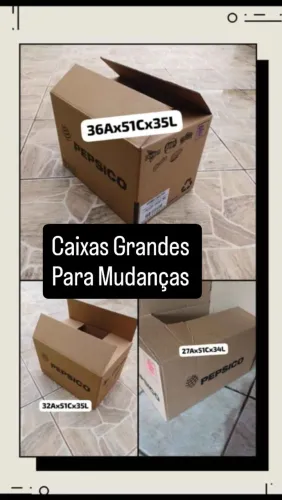 Caixas papelão R$ 4 cada retirada local