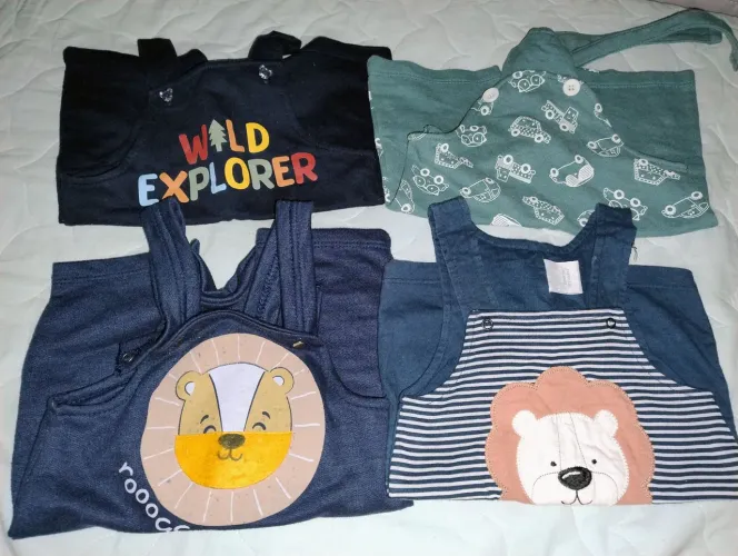 Lote de roupas bebê menino