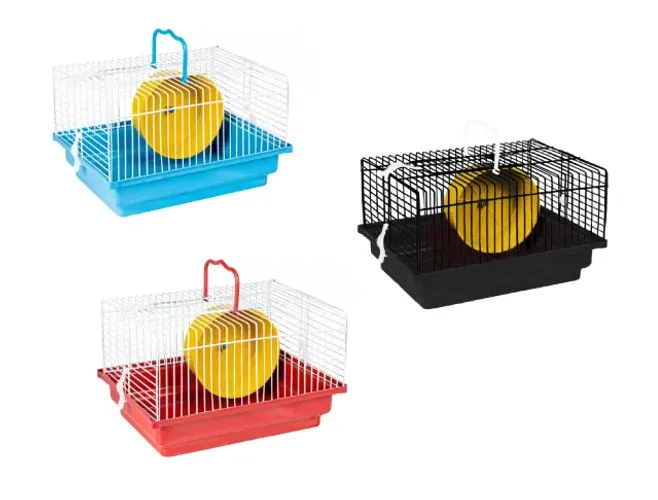 Gaiola Para Hamster Com Rodinha de Exercícios - Jel Plast
