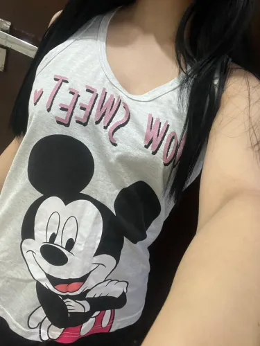 Blusa regata pijama mickey mouse
