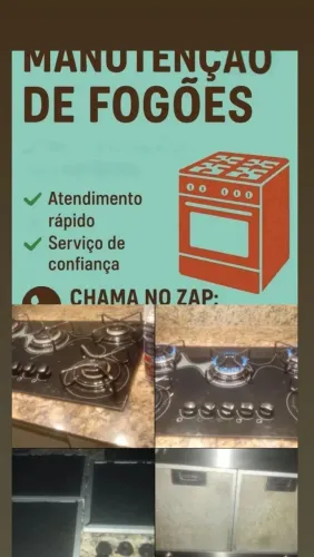 Manutenção de fogões e fornos