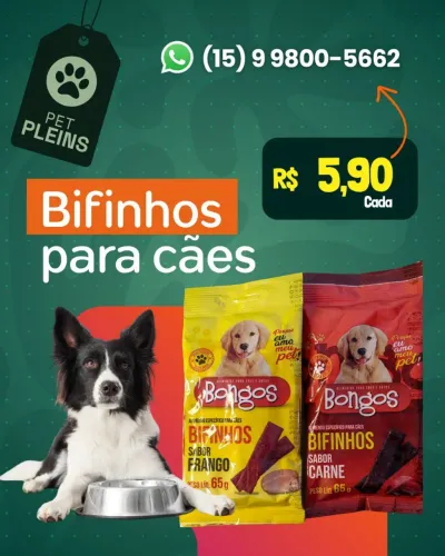 PETISCOS/BIFINHOS PARA PET 