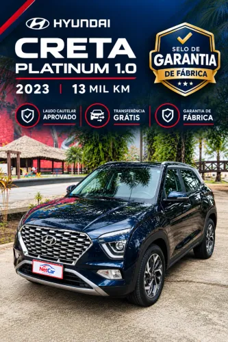 Hyundai Creta Platinum 1.0 TB 12V Flex AUT 2023