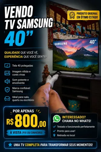 Tv na promoção