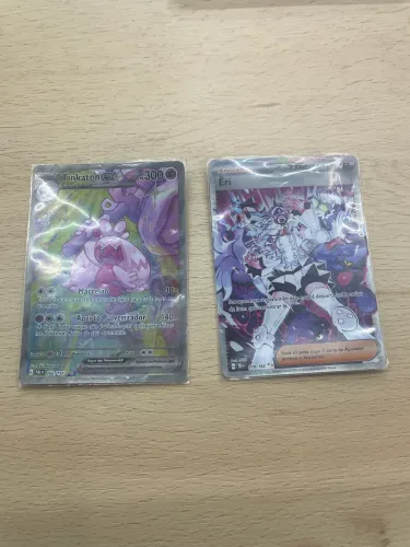 Cartas Pokémon em perfeito estado ?