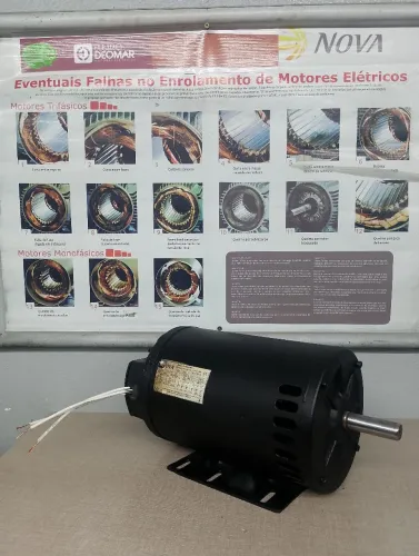 Motor trifásico pra compressor 