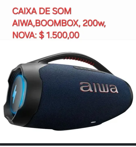 CAIXA DE SOM AIWA 