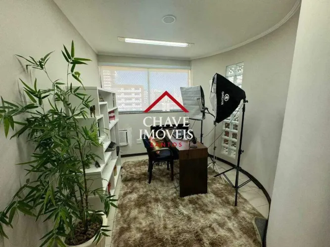 Sala à venda, 109 m² por R$ 350.000,00 - Marapé - Santos/SP