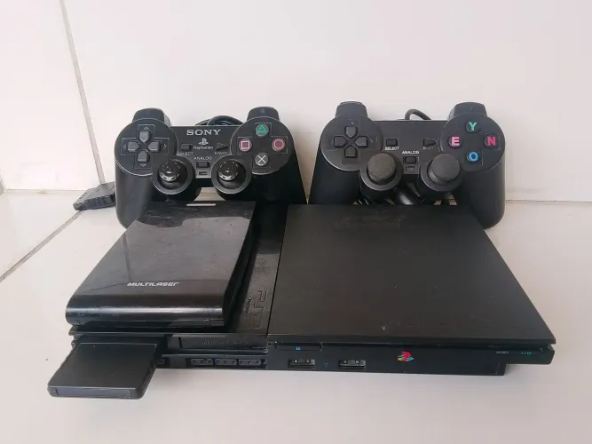 PS2 completo com 120 jogos!!