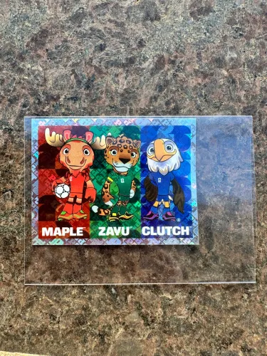 Figurinha FWC 3 - Mascotes - Álbum Panini Copa do Mundo 2026