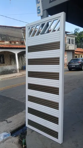 portão de alumínio