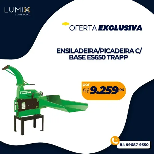 ENSILADEIRA/PICADEIRA C/ BASE ES650 TRAPP