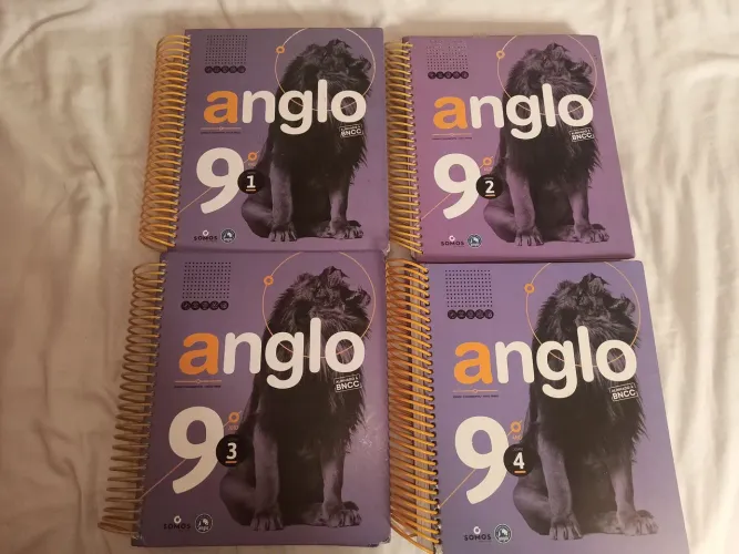 Livros Anglo 9° ano