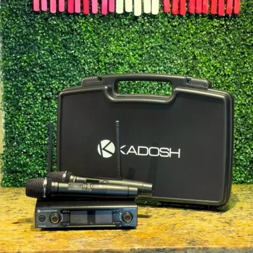 Microfone Kadosh Sem Fio K502m
