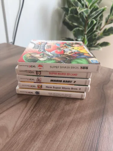 Lote Jogos Nintendo 3ds