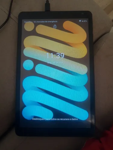 Vendo positivo Tab Q10 usado funcionando perfeitamente.