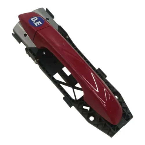 Maçaneta Externa Dianteira Esquerda Vw Polo 2019 2020 Vermelho Dianteira