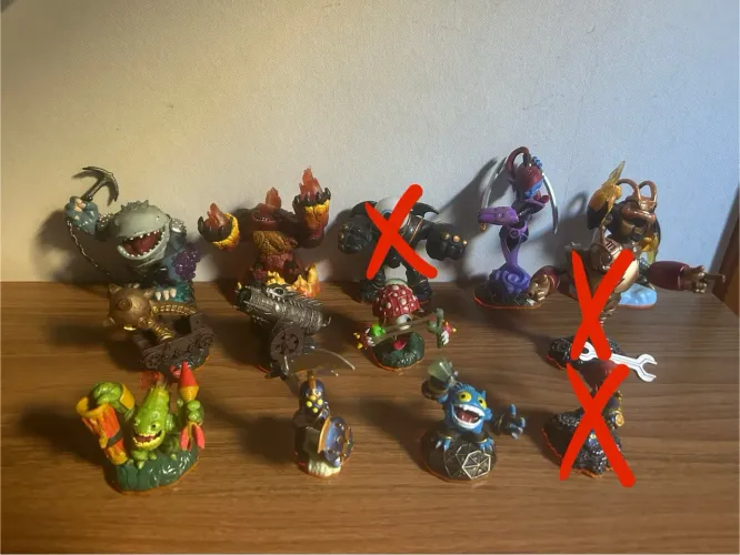 Skylanders Giants - figuras variadas