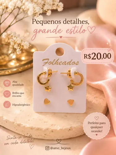 Folheados e aço inoxidável